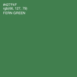 #427F4F - Fern Green Color Image